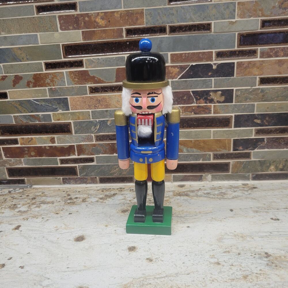 Vintage Wooden Nutcracker Soldier, Christmas Decor